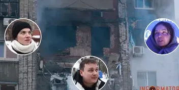 Влучання дрона в багатоповерхівку в Дніпрі: Люди описують жах та ліквідацію пожежі