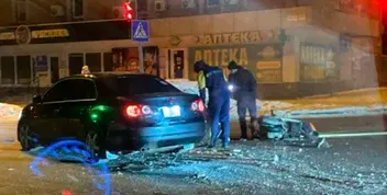 Трагічний інцидент у Дніпрі: кур’єра Glovo збив Volkswagen