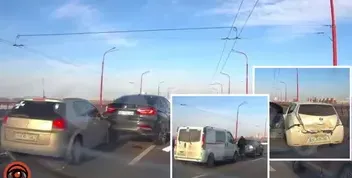 Масштабна ДТП на Новому мосту в Дніпрі: Рух паралізований