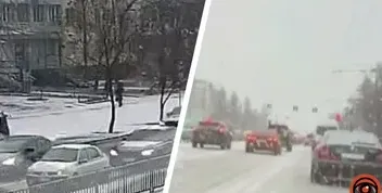 Ситуація на дорогах Дніпра ускладнена негодою