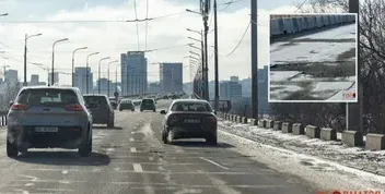 Дніпровські мости страждають від руйнування дорожнього покриття