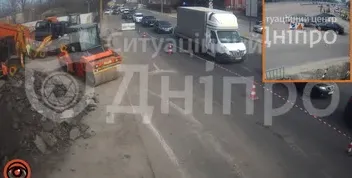 Об’їзд ділянки ремонту на Космічній вулиці в Дніпрі