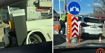 У Дніпрі сталася ДТП з BMW X3 з номерами ‘Халепа’
