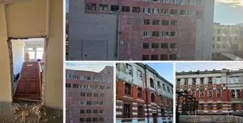 Атака дронів на Дніпро: пошкодження історичної будівлі