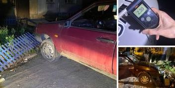 Аварія у Дніпрі: п’яний водій на ВАЗі наїхав на паркан