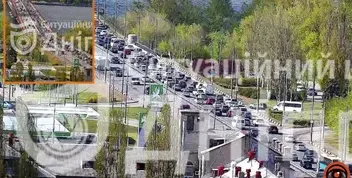 Рух на заїзді на Новий міст у Дніпрі ускладнений