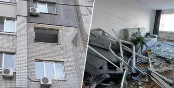 Дрон-камікадзе залетів у квартиру в Дніпрі й не вибухнув під час нічної атаки