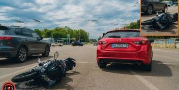 У Дніпрі сталася серйозна ДТП: мотоцикліст отримав перелом ноги