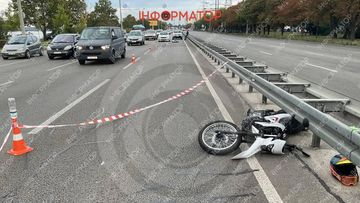 Смертельна ДТП у Дніпрі: на Набережній Заводській загинув мотоцикліст