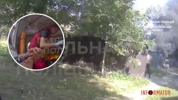 Перші хвилини після ворожого удару по Дніпру: відео з бодикамер патрульних