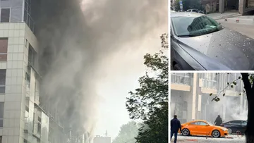 Ворожий удар по бізнес-центру у Дніпрі: є поранені та зниклі безвісти