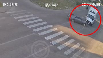 У Дніпрі на вулиці Петра Калнишевського сталася ДТП за участю вантажівки