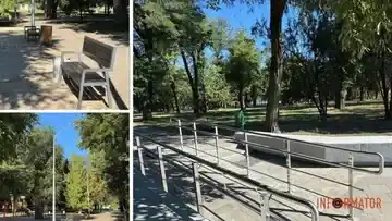 Оновлення парку Пам’яті та Примирення: нове освітлення та благоустрій